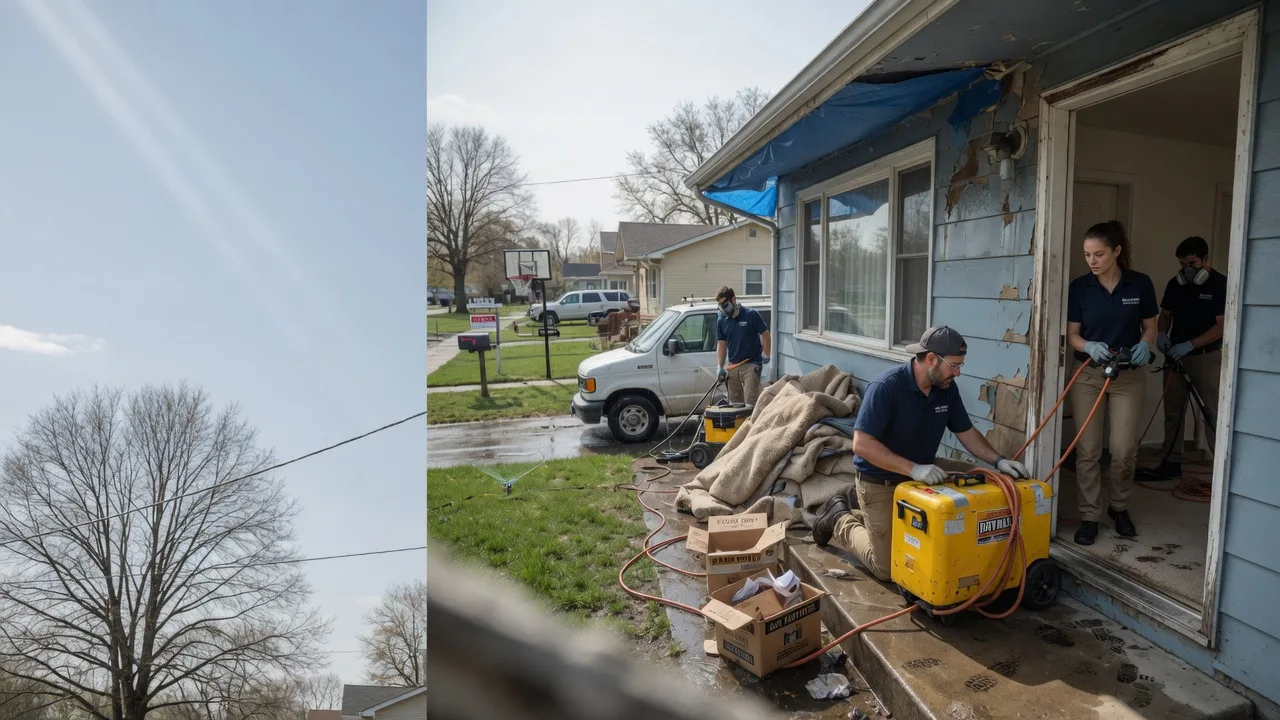 Basement Flood Cleanup in Huntley, MT near me